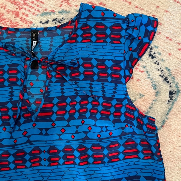 Plenty by Tracy Reese Flutter Sleeve Blouse - Picture 8 of 13